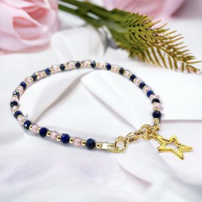 Armbnd Blue Rose