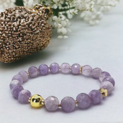 Armbnd Lavendel Ametyst