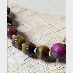 Peacock Tigereye Armb�nd