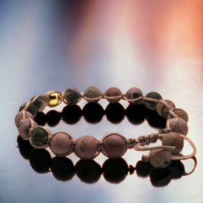 Herrearmbnd Shambala Style Rhodonit