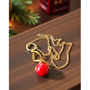 Halskde Twisted Rd sten