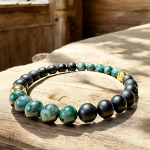 Herrearmbnd Grn Apatit