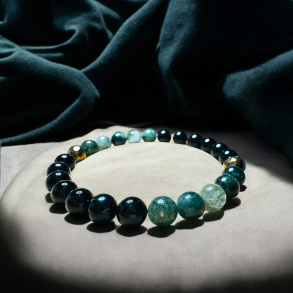 Herrearmbnd Green&Black
