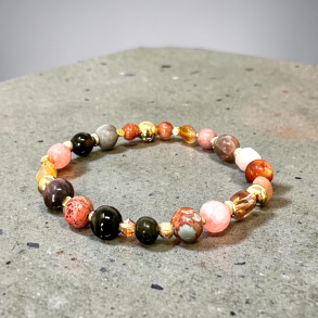 Armb�nd Mix Pearl Rose