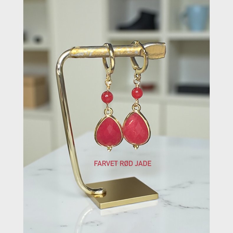 reringe i rd jade, Farvet