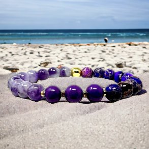 Armbnd Purple Shine