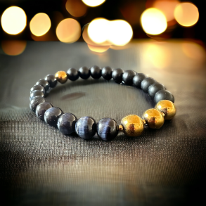 Armbnd Blue Tiger Eye