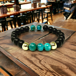 Herrearmbnd Green Apatit