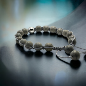 Herrearmbnd Shambala Style Gr stribeagat