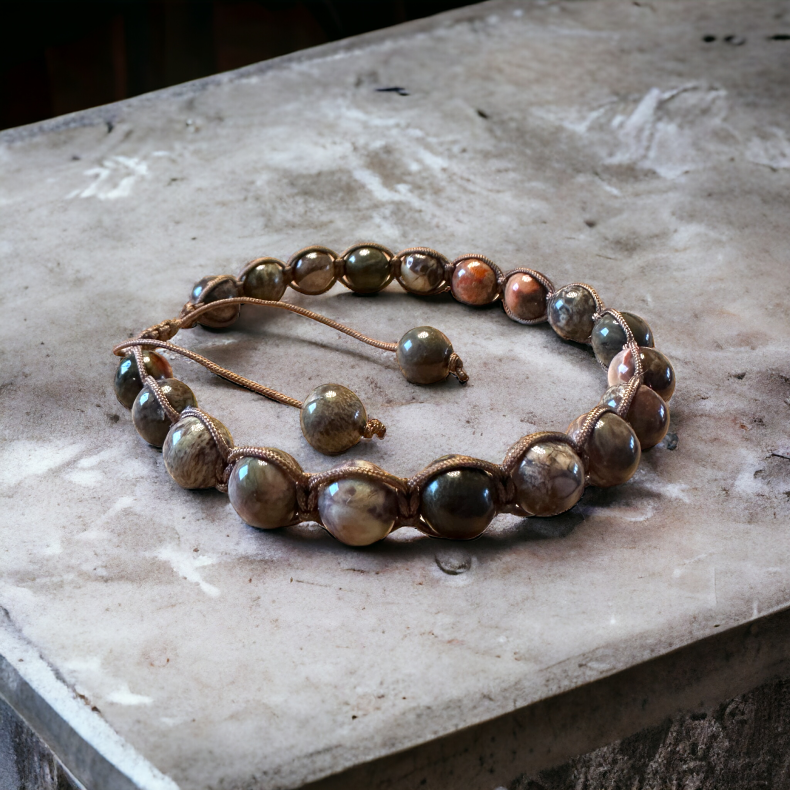 Herrearmbnd Shaballa Style Remorest Agat