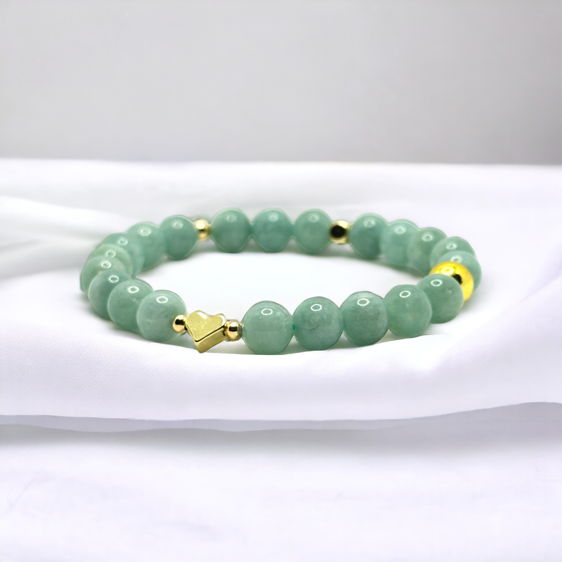 Armbnd Lysegrn Angelit