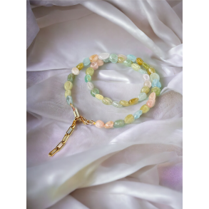 Halskde Morganit Nugget