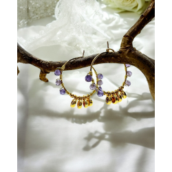 Hoops med viklinger og vedh�ng