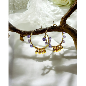 Hoops med viklinger og vedh�ng