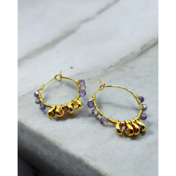 Hoops med viklinger og vedh�ng