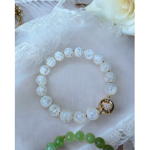 Armbnd Krakkeleret Krystal