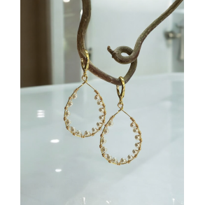 �reringe kreoler med dr�be