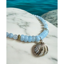 Halskde med Muslingeskal