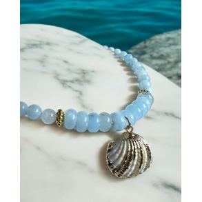 Halskde med Muslingeskal