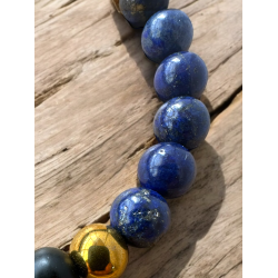 Herrearmbnd Lapis Lazuli Blue