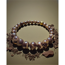 Herrearmbnd Tibetansk DZI