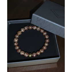 Herrearmbnd Tibetansk DZI