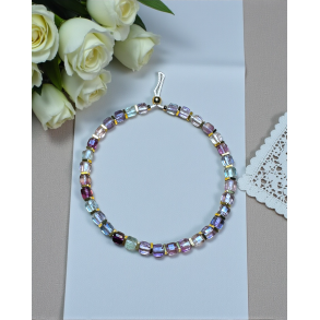 Armbnd Flourit Justerbar Cubes