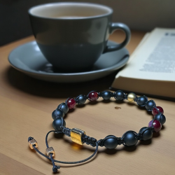 Armbnd Agat Justerbar