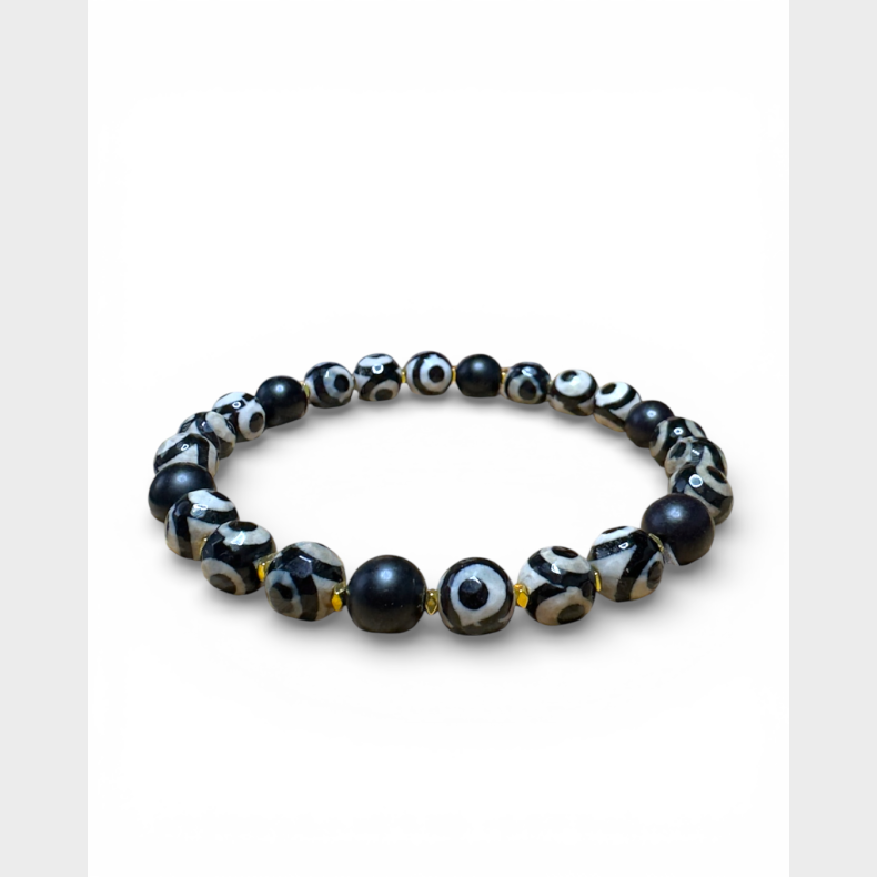 Armb�nd DZI Black &amp; White