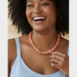 Halsk�de Orange Sommer