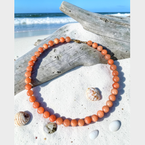 Halsk�de Orange Sommer