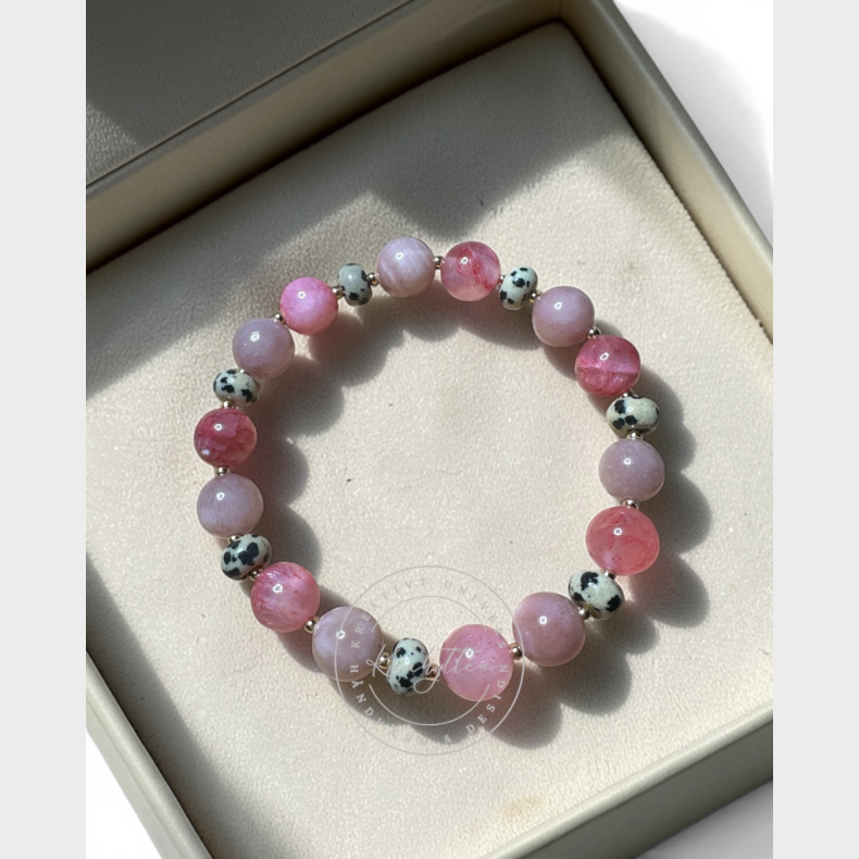 Armb�nd Dalmatiner, Rosa Jade